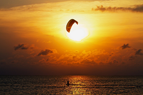 Windsurfing in Sabah